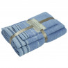 3 dalių rankšluosčių komplektas EXCLUSIVE - SOFT BLUE
